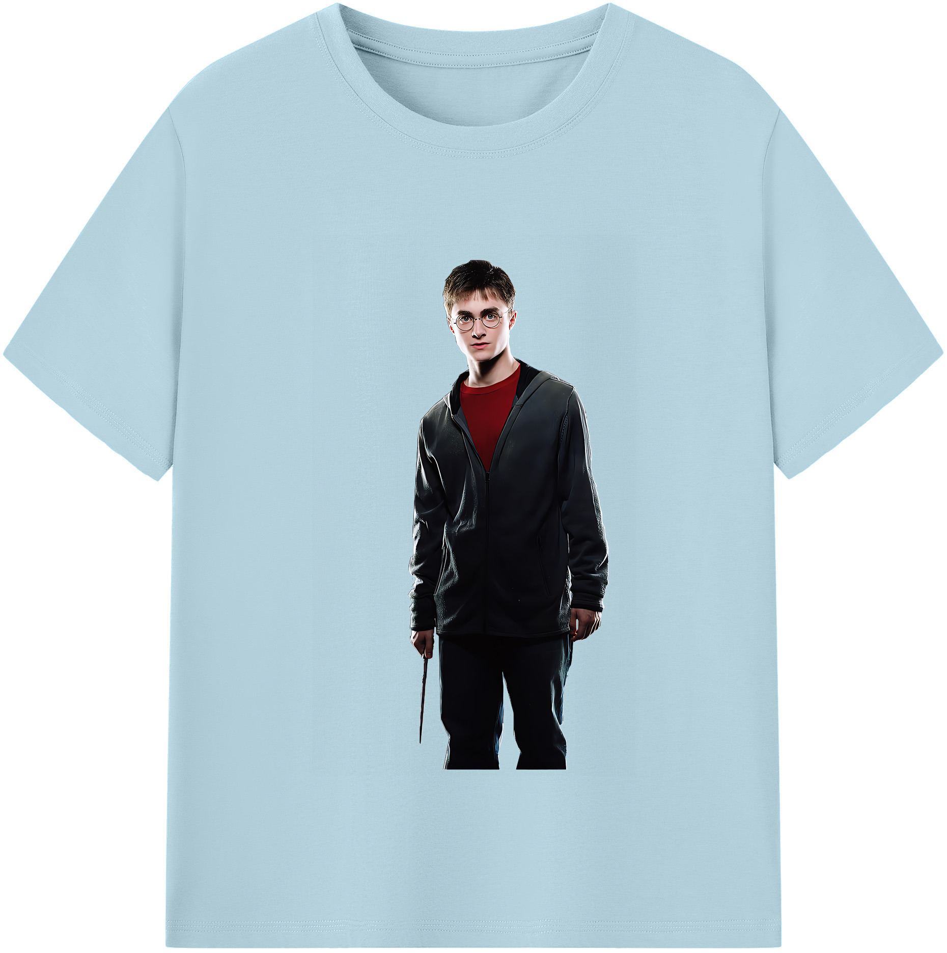 （画像用） Harry Potter ハリー・ポッターシリーズ 綿100％半袖Tシャツ（フロントプリント）